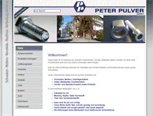 Tablet Screenshot of peter-pulver.com